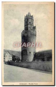 Old Postcard Andernach Runder Turn