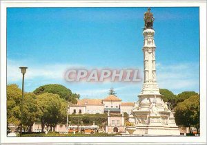 Postcard Modern Lisboa Portugal Statue of Afonso de Albuquerque