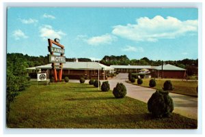 Lamar Motel Hotel Motor Court Marietta GA Georgia Postcard (EX13)