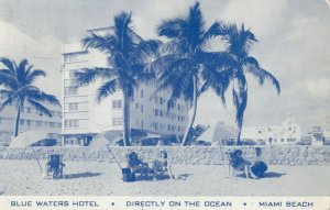 MIAMI BEACH, Florida , 1955 ; Blue Waters Hotel