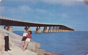Florida Keys Bahia Honda Bridge On Overseas Highway To Key West
