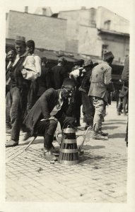 bosnia and herzegovina, MOSTAR Мостар, Lemonade Seller (1920s) RPPC Postcard