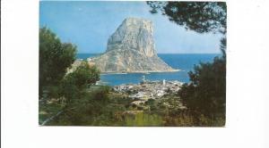 BF13822 benidorm alicante calpe ocn su penon spain front/back image