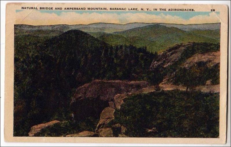 Natural Bridge & Ampersand Mt, Saranac Lake NY