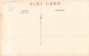 B034 England Cambridge Street View School Girls RPPC vintage postcard