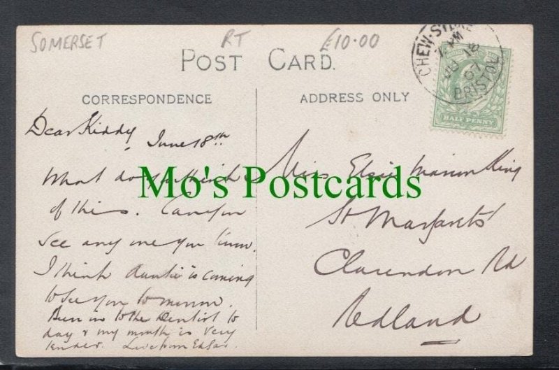 Somerset Postcard - Winford Sheep Sheering Society SW5098