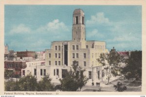 REGINA , Saskatchewan , Canada , 1930s ; Federal Building