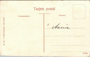 Vtg Panpania Cerro de Pasco Peru 1910s Postcard