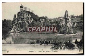 Postcard The Old Paris Buttes Chaumont Park