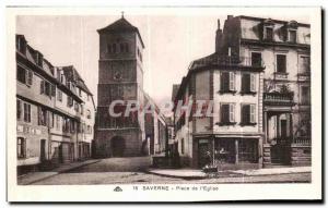 Postcard Old Severn Square Church I