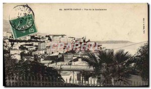 Old Postcard Monte Carlo View of the Condamine