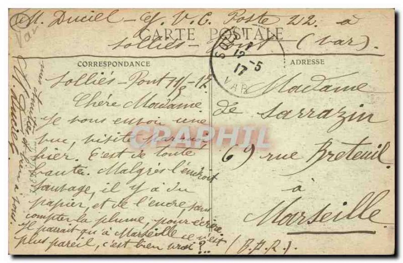 Postcard Old Montrieux Chartreuse