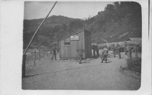 RPPC GERMANY WWI SOLDIERS ENCAMPMENT MILITARY REAL PHOTO POSTCARD (c. 1916) 180