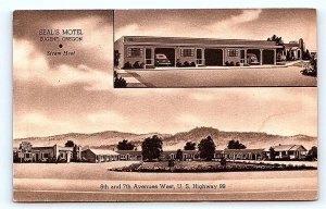 EUGENE, OR Oregon ~ SEAL'S MOTEL c1930s Cars Roadside Lane County Postcard