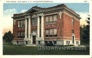 High School, Old Forge in Old Forge, New York