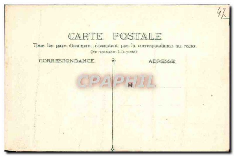 Old Postcard History Chateau De Born Near Villereal