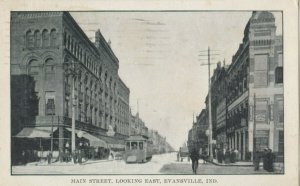 EVANSVILLE, Indiana, 1923; Main Street