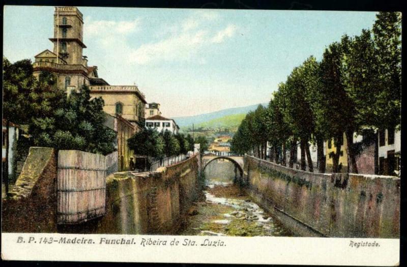 portugal, MADEIRA, FUNCHAL, Ribeira de Sta. Luzia (1910s)