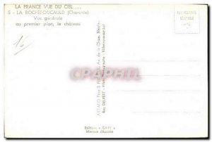 The Modern Postcard France Vue Du Ciel La Rochefoucauld (Charente) General vi...