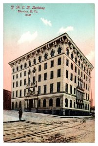 Antique YMCA Building, Wheeling, WV Postcard