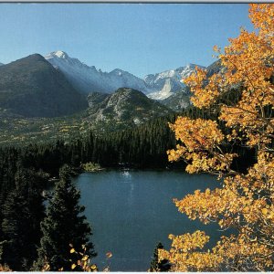 c1990s Estes Park, CO Longs Peak Glacier Gorge Bear Lake Rocky Mountain 4x6 M15