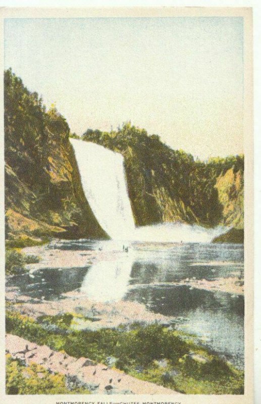 Canada Postcard - Montmorency Falls - Chutes Montmorency - Ref TZ10211
