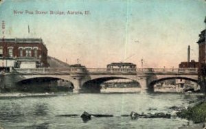 Fox Street Bridge - Aurora, Illinois IL  