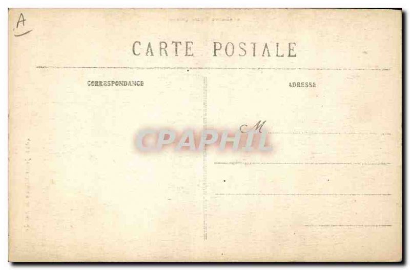 Old Postcard Folklore Young man Scaer