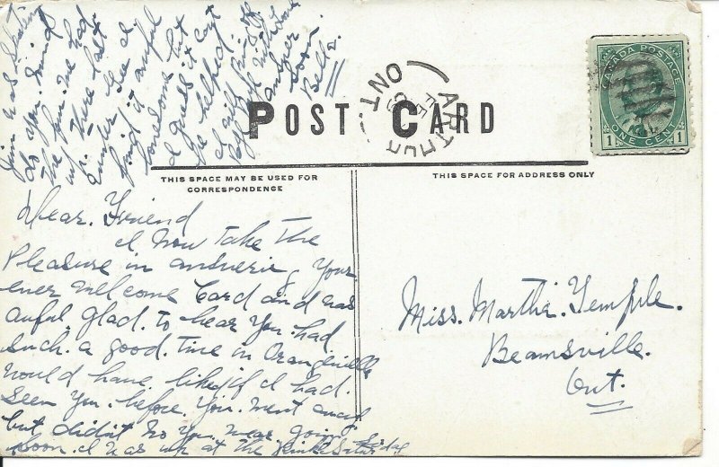 1909 - Main Street, Arthur, Ont., Atkinson Bros., Toronto, Ont. (A775) 