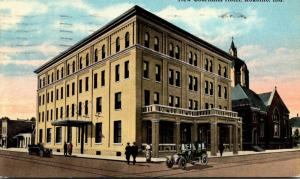 Indiana Kokomo New Courtland Hotel 1918