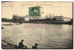 Old Postcard Joinville Le Pont La Marne the Bal Champetre