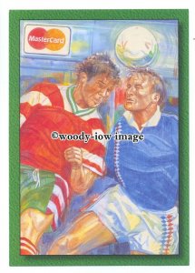 TC0131 - 1996 European Championship - Bulgaria & France - art postcard