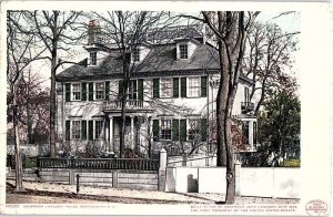 Postcard HOUSE SCENE Portsmouth New Hampshire NH AI9431