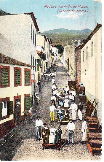 Caminho do M onte (Descida do Carros) 1920