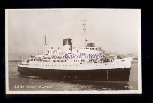 f1599 - British Rail Ferry - St Patrick at Jersey - postcard