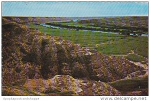 Canada Badlands Along Red Deer River Drumheller Valley Alberta