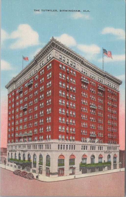 Postcard The Tutwiler Birmingham AL Alabama