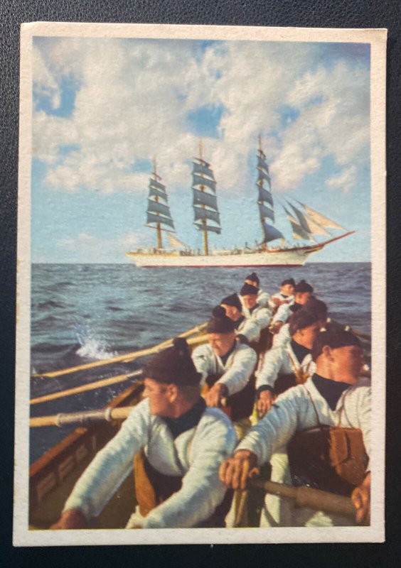 Mint Germany Picture Postcard PPC German Navy Sailor School Ship