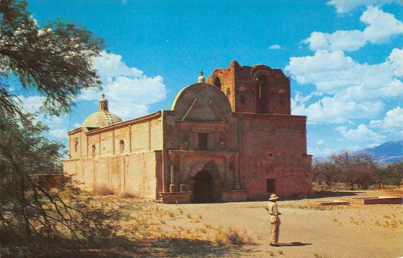 Tumacacori National Monument, Santa Cruz County, Arizona c1950s Vintage Postcard