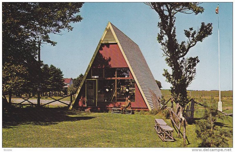 Indian Craft Shop, Micmac Indian village , Rocky Point, P.E.I. , Canada , 50-60s