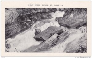 Wolf Creek Rapids, St. Clair, Pennsylvania, 1910-1920s