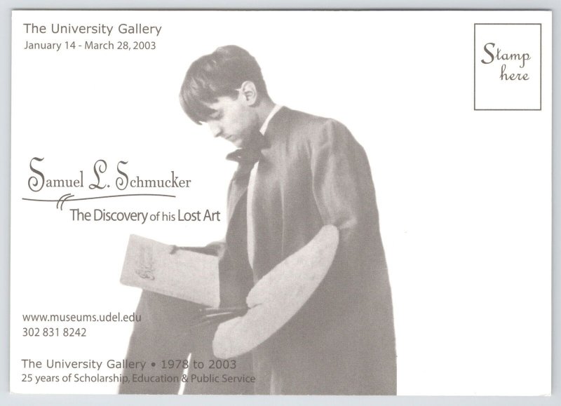 Samuel L Schmucker~Discovery Of Lost Art~University Gallery~c2003~Continental PC 