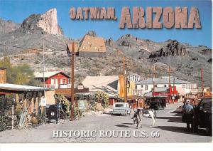 Historic Route US 66 - Oatman, Arizona