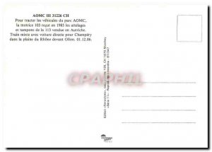 Postcard Modern Motor 103 Champery