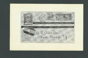 Ca 1930 Roessler Illustrated Card Notes Payment Lay Away Plan For Buying-----