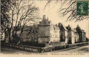 CPA Carrouges Le Chateau, Vue d'ensemble FRANCE (1054058)