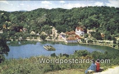 Across the Lake Kandy Ceylon, Sri Lanka Unused 