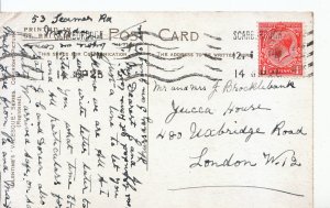 Genealogy Postcard - Family History - Brocklebank - Uxbridge Road - London BE950