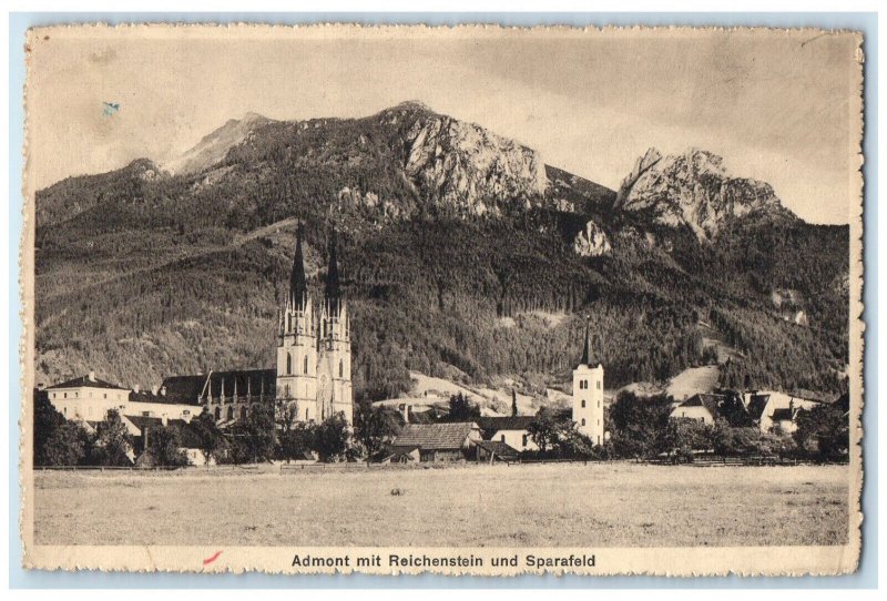 1915 Admont With Reichenstein and Sparafeld Austria Antique Posted Postcard