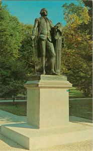 Postcard Statue Of George Washington, Valley Forge, PA